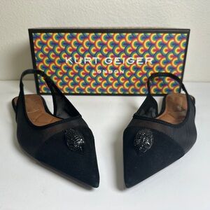 Kurt Geiger Black Women's Slingback Shoes size 40/9
